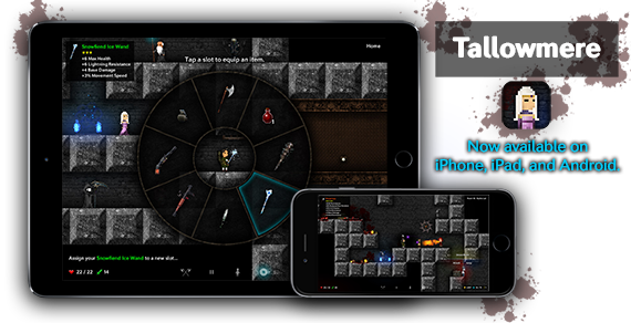 Tallowmere - Coming to iPhone, iPad, and Android on 11 May 2015.